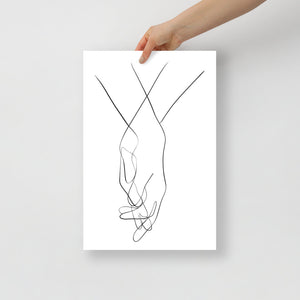 Hands_Line Drawing - dopoinkk